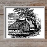 Black and White Vintage Wall Art