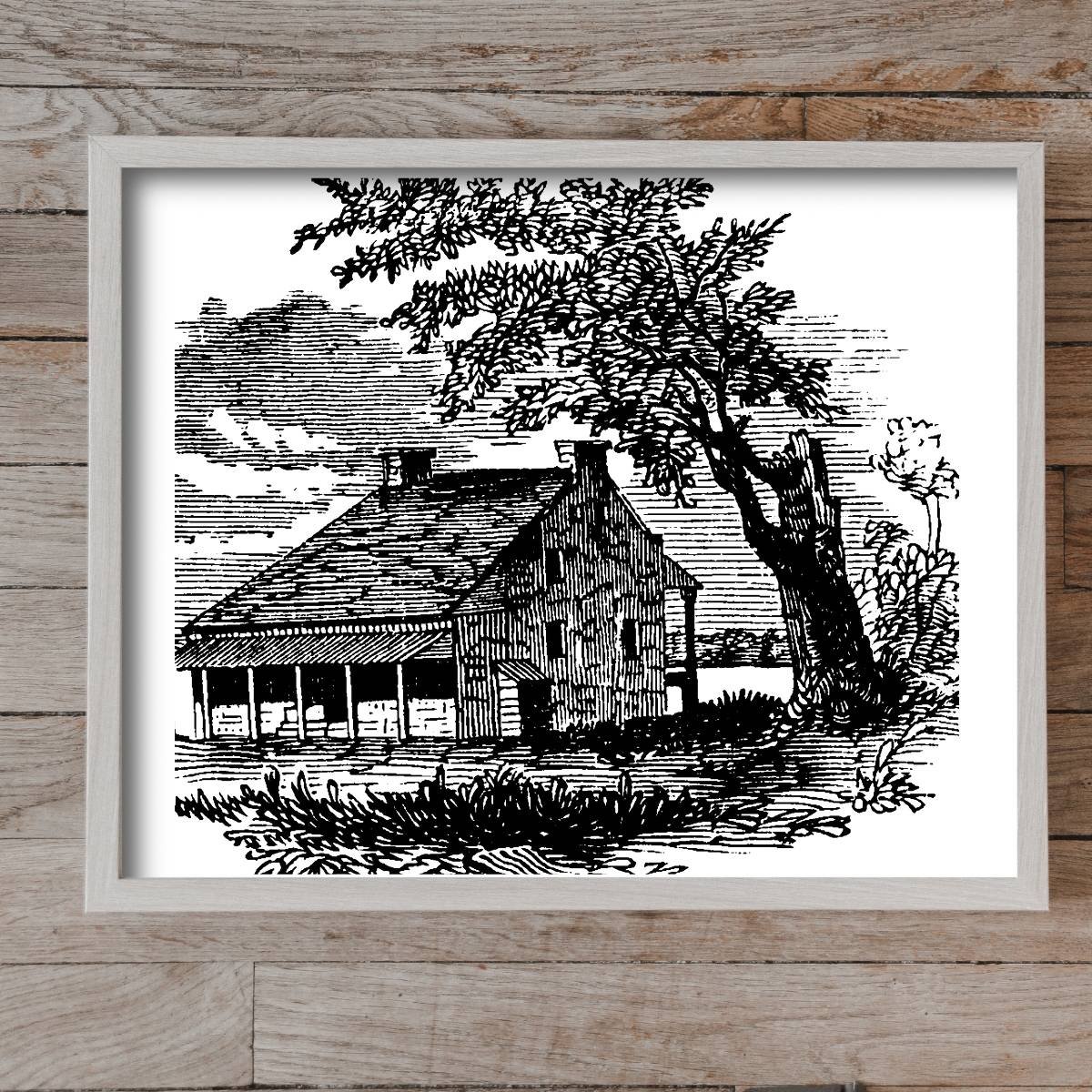 Black and White Vintage Wall Art