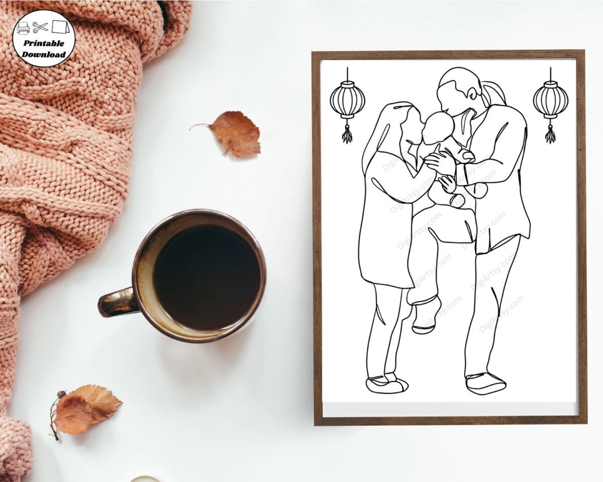 Printable Family Art Print Wall Decor