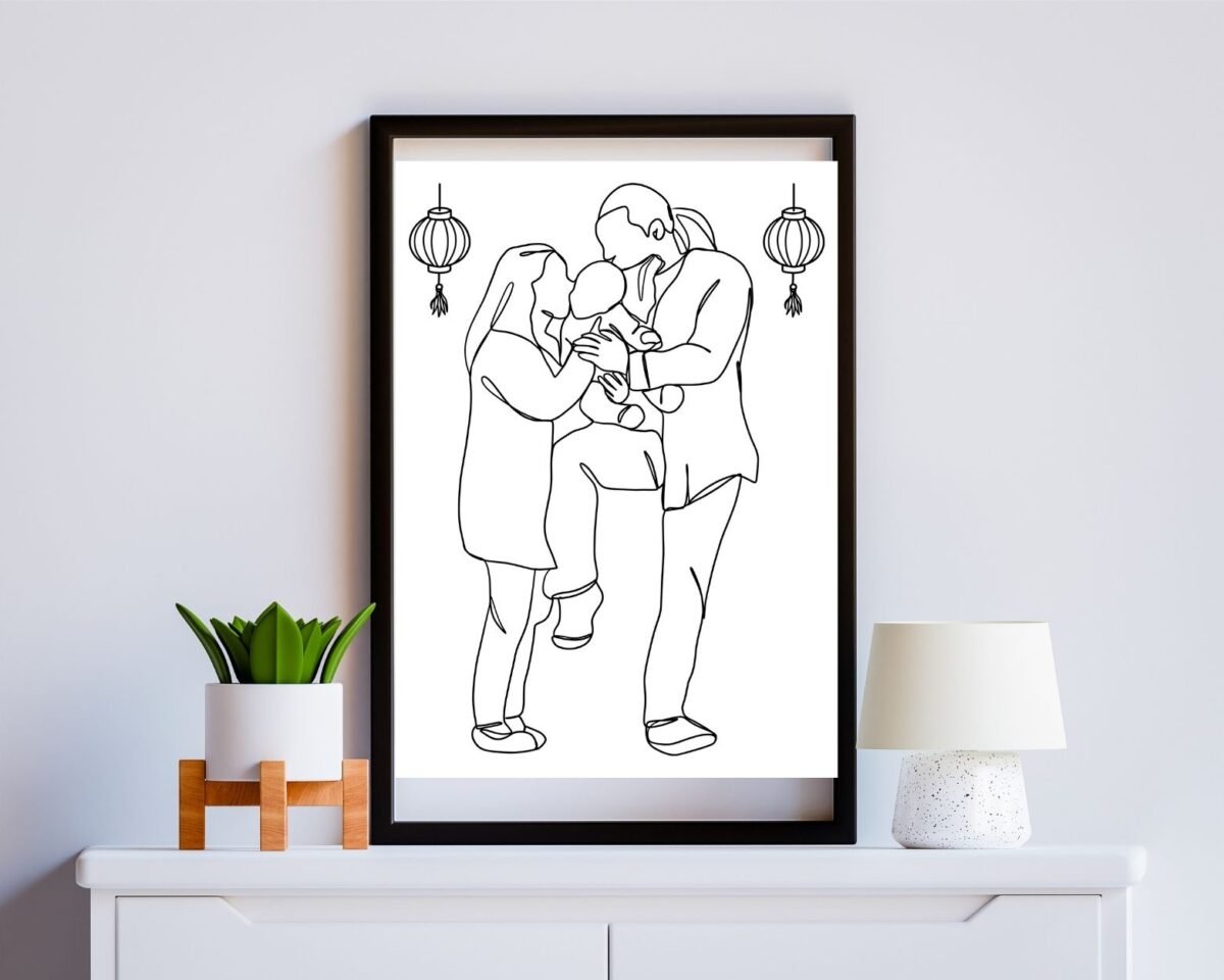 Family Wall Art Digital