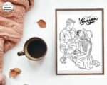 We Love You Family Wall Print