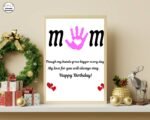 Mother's day handprint art craft