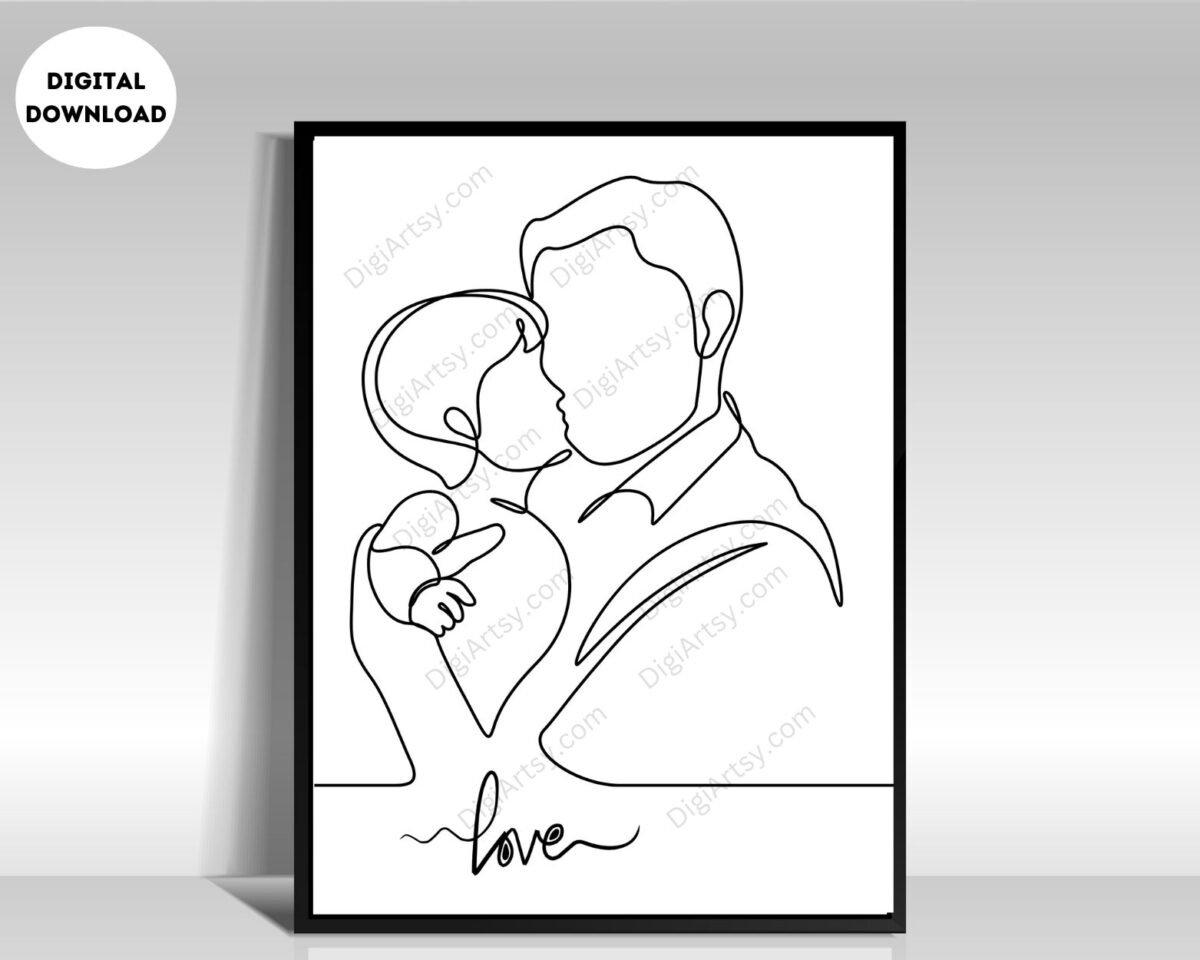 Father and Son Print