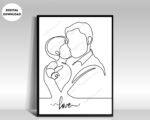 Father and Son Print