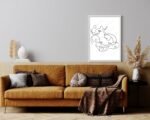 Family Line Art Wall Decor