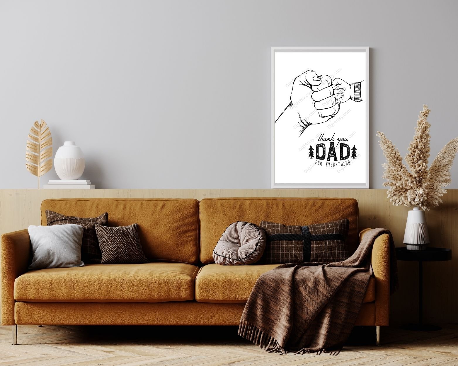 Father and Child Wall Art