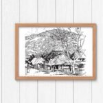 Vintage Village Wall Art