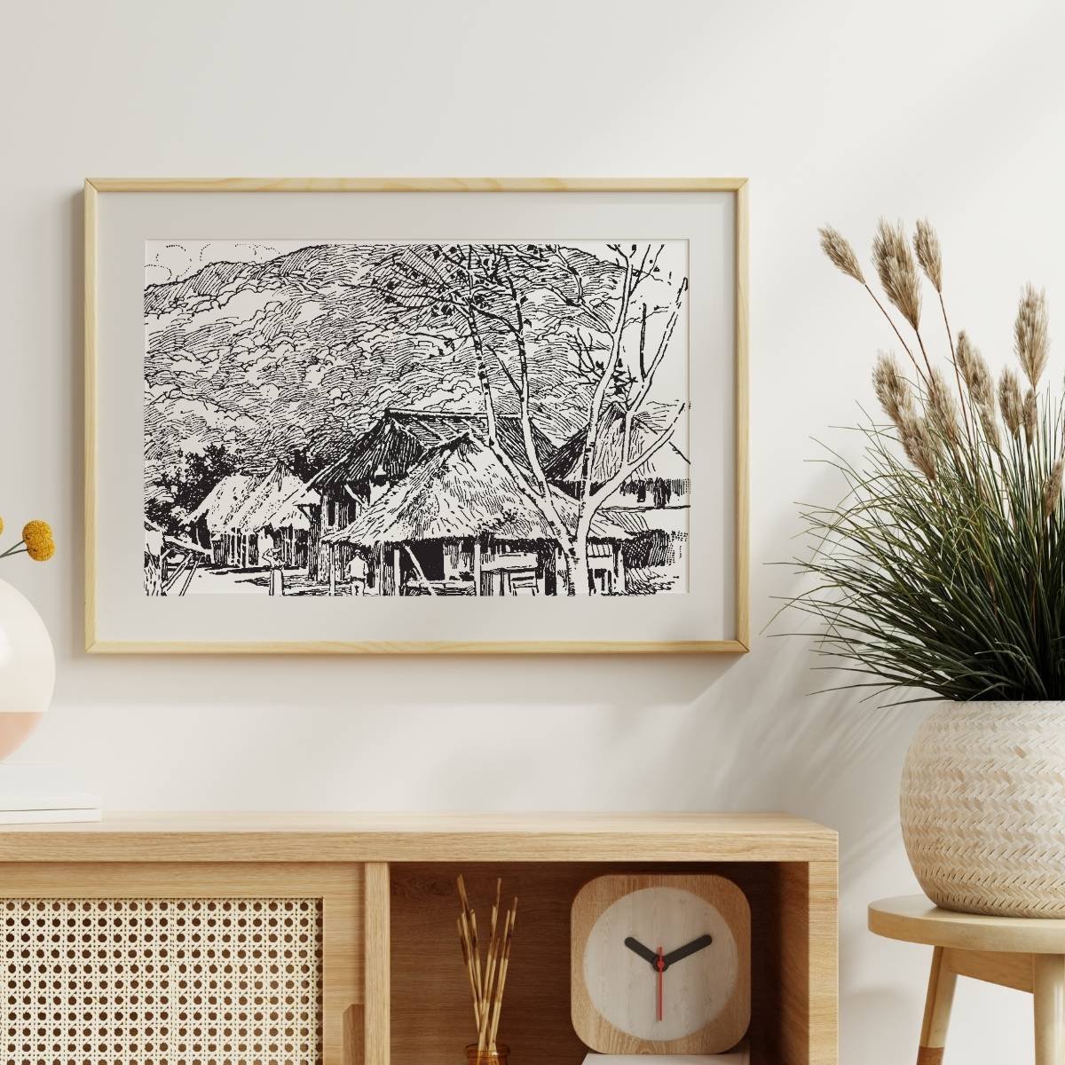 Black and White Vintage Wall Art