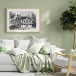Black and White Vintage Wall Art Print