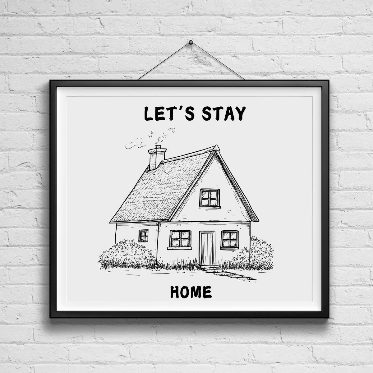 Moody Neutral Vintage Art Print