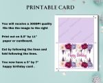 Happy Birthday card Prints