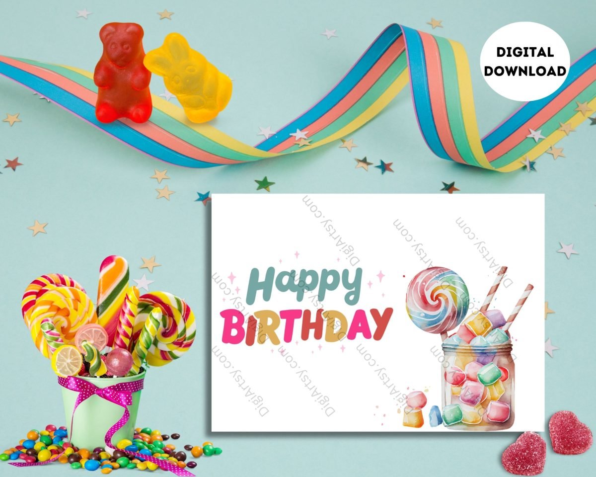 Happy Birthday card Prints