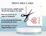 Birthday card Prints