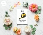 Dad Card Print No One Measures Up to You