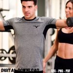 Fitness Bull T-shirt Design Print