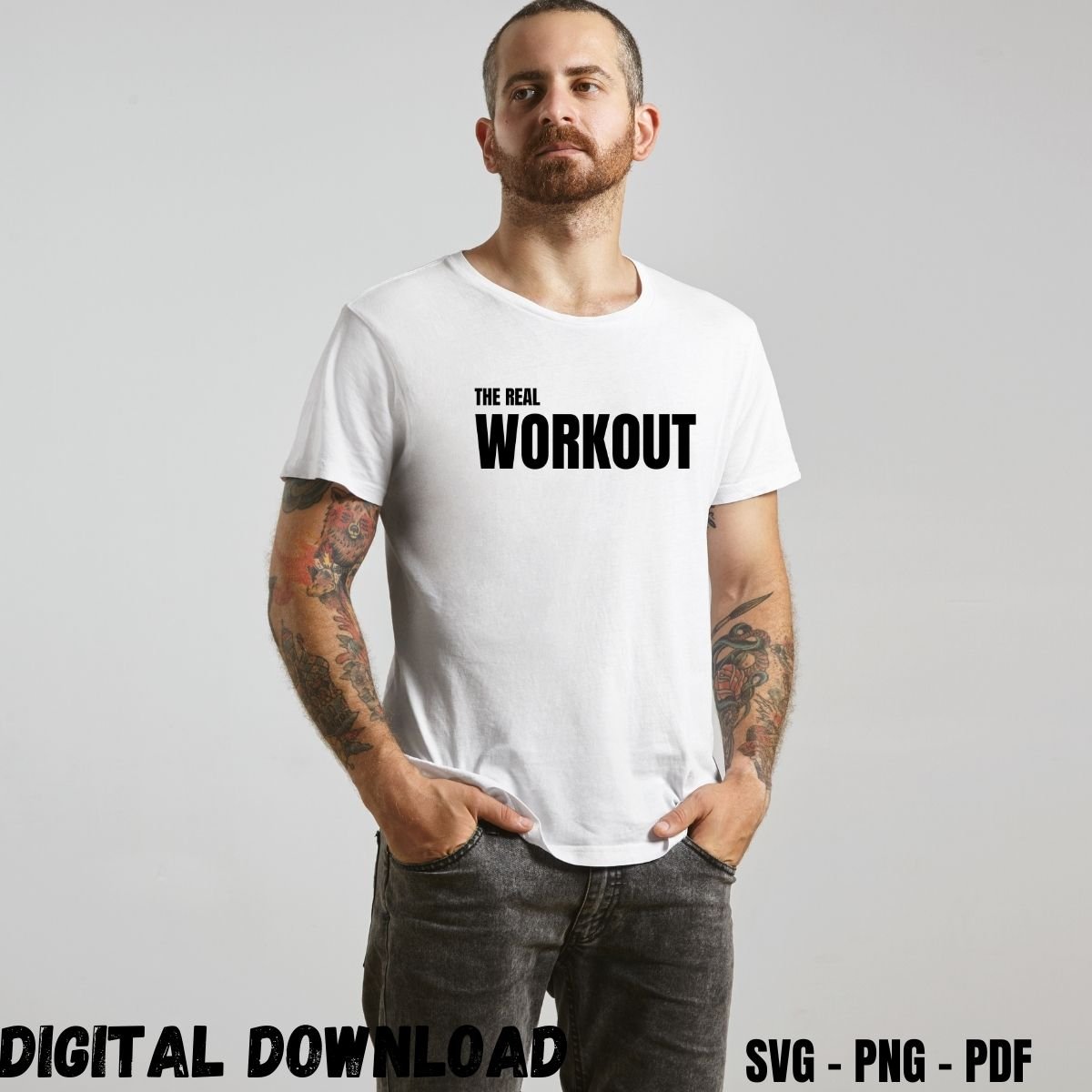 Fitness T-shirt Design Print