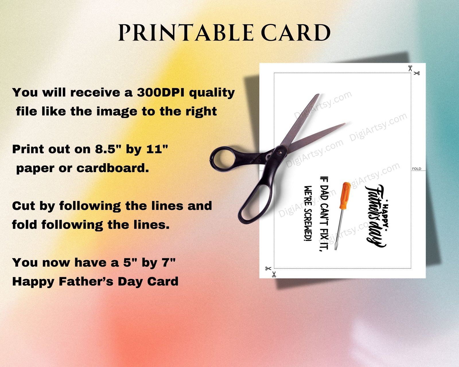 Happy Father's Day Card