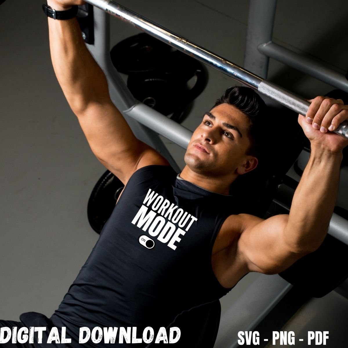 Workout Mode T-shirt Design Print