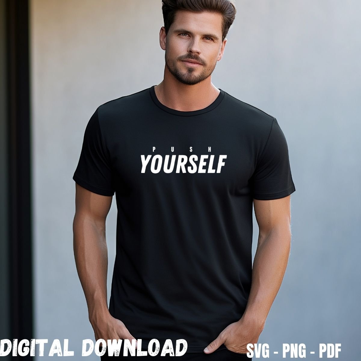 Fitness T-shirt Design Print