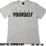 Push Yourself Gym Motivational T-Shirt Design Print