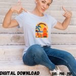 Beautiful California T-shirt Design Print