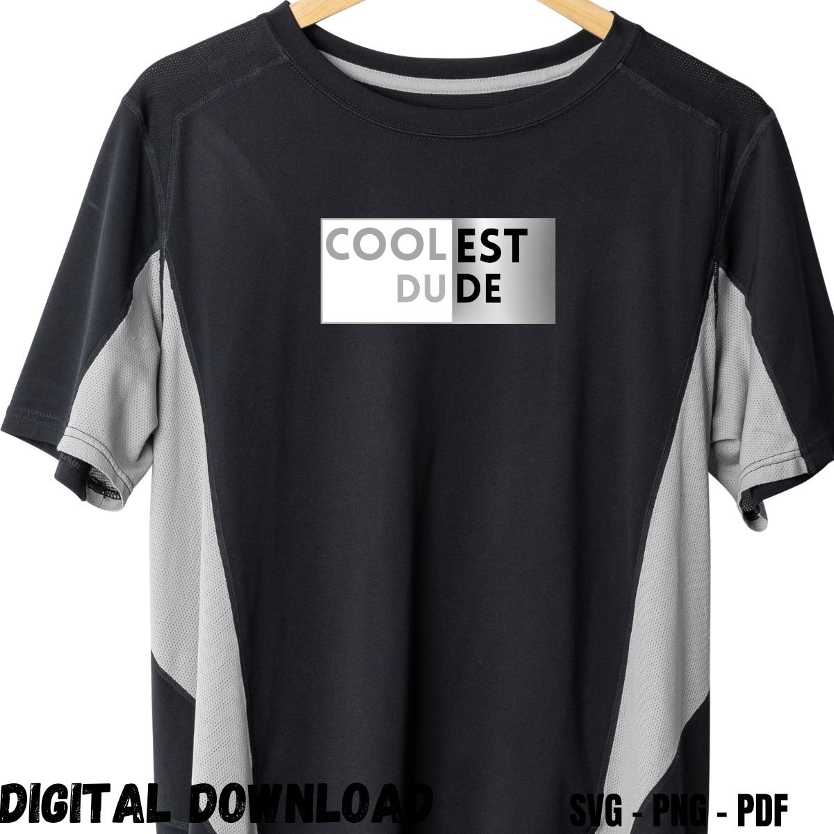 Super Coolest Dude Tshirt Design Print