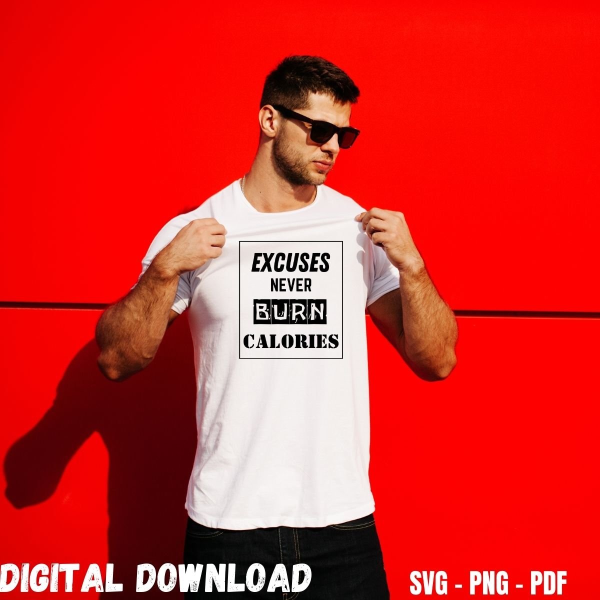 Gym Quotes T-shirt Print