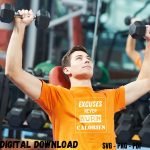 T-shirt Design Print for Gym Lovers