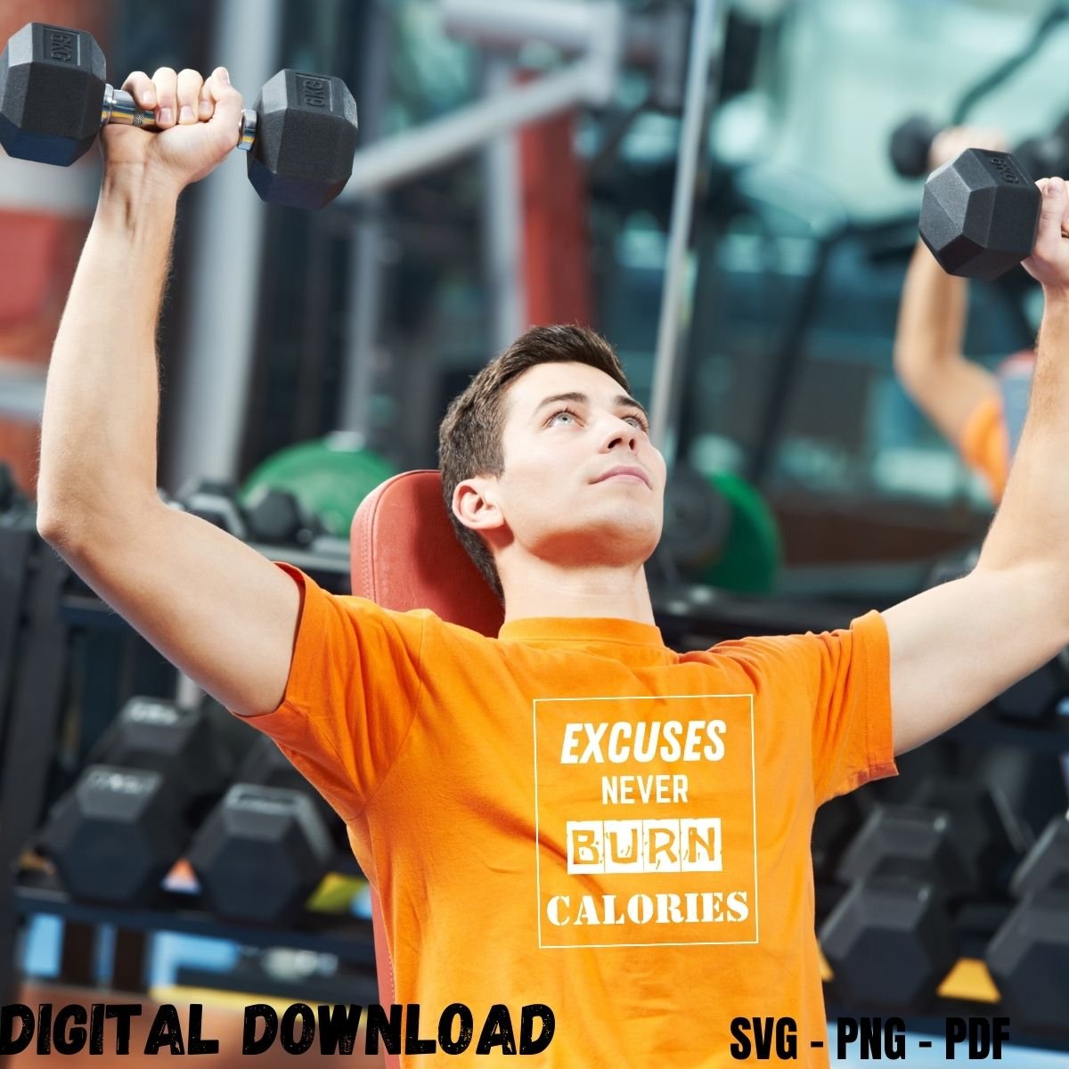 T-shirt Design Print for Gym Lovers