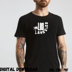 Minimalist Los Angeles Digital Print for Tshirt