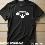Weightlifting T-shirt Design Print