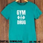 Gym Motivational T-Shirt Design