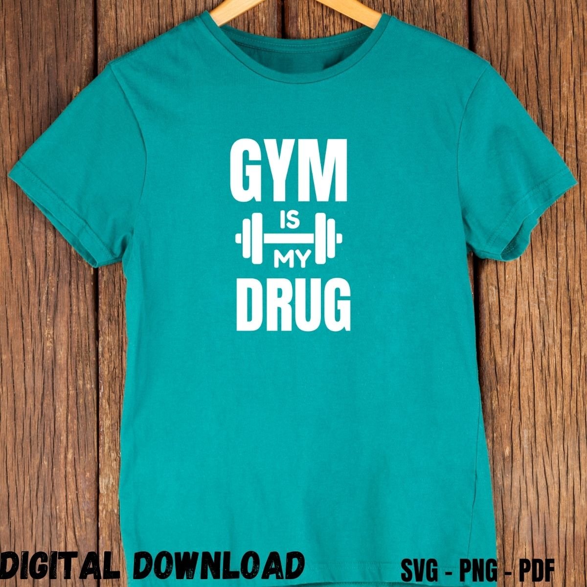 Gym Motivational T-Shirt Design