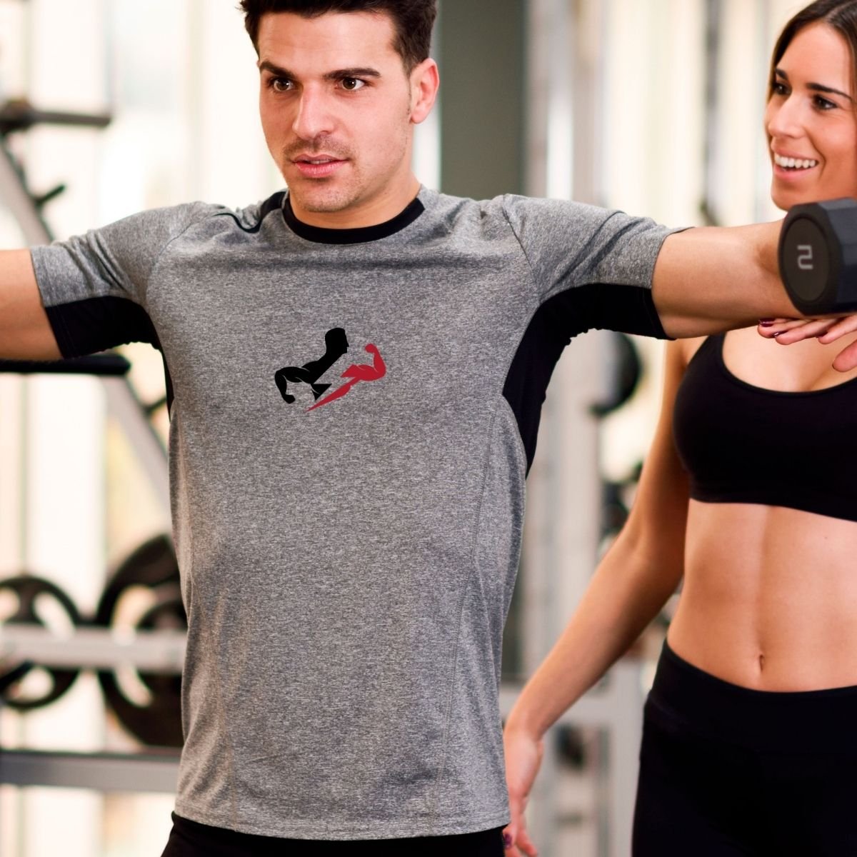 T-shirt Design Print for Gym Lovers