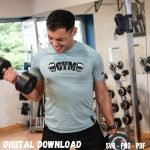 Gym T-shirt Digital Design Prints