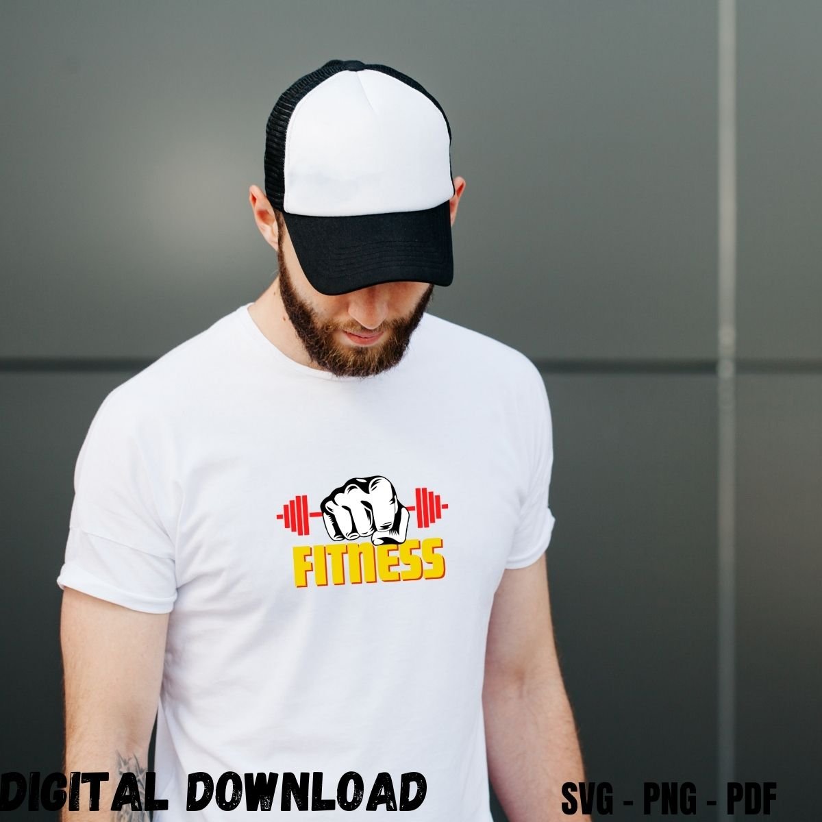 Gym Fitness T-shirt Design Print