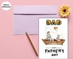 Fishing Father's Day Card Printable