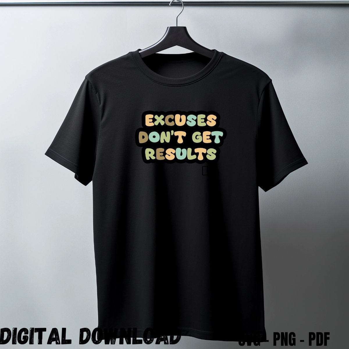 Gym Motivational T-Shirt Design