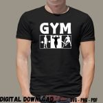 Gym T-shirt Design Print for Gym Lovers