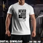Workout T-shirt Design Print