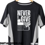 Workout Sayings Design Print
