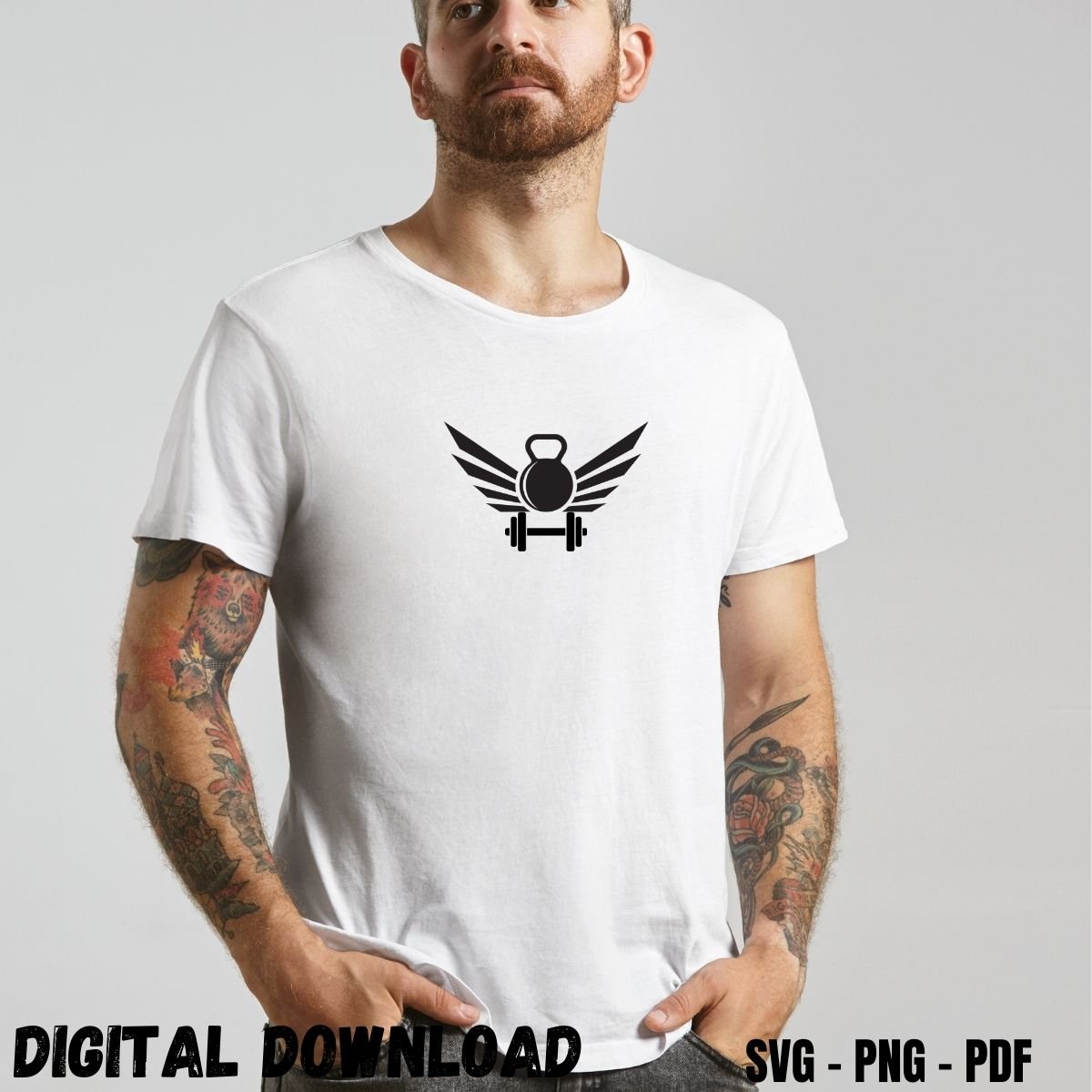 Fitness T-shirt Design Print