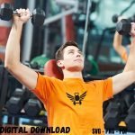 Gym Motivational T-shirt Design Print