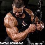 T-Shirt Design for Bodybuilders Fitness