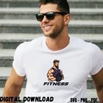 Fitness T-shirt Design Print
