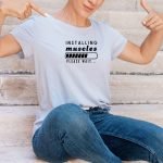 Gym Quotes T-shirt Print