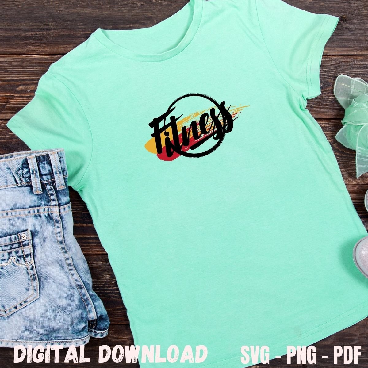 Fitness Enthusiasts T-Shirt Design Print