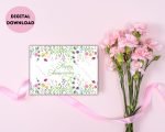 Pastel Floral Happy Anniversary Card