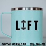 Gym Motivational Mug Design