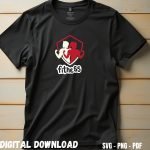 Fitness T-shirt Design Print
